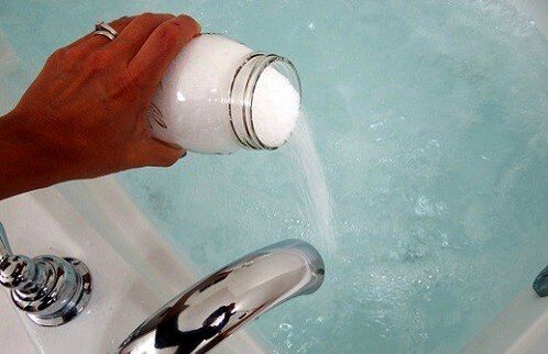 Mandi dengan soda
