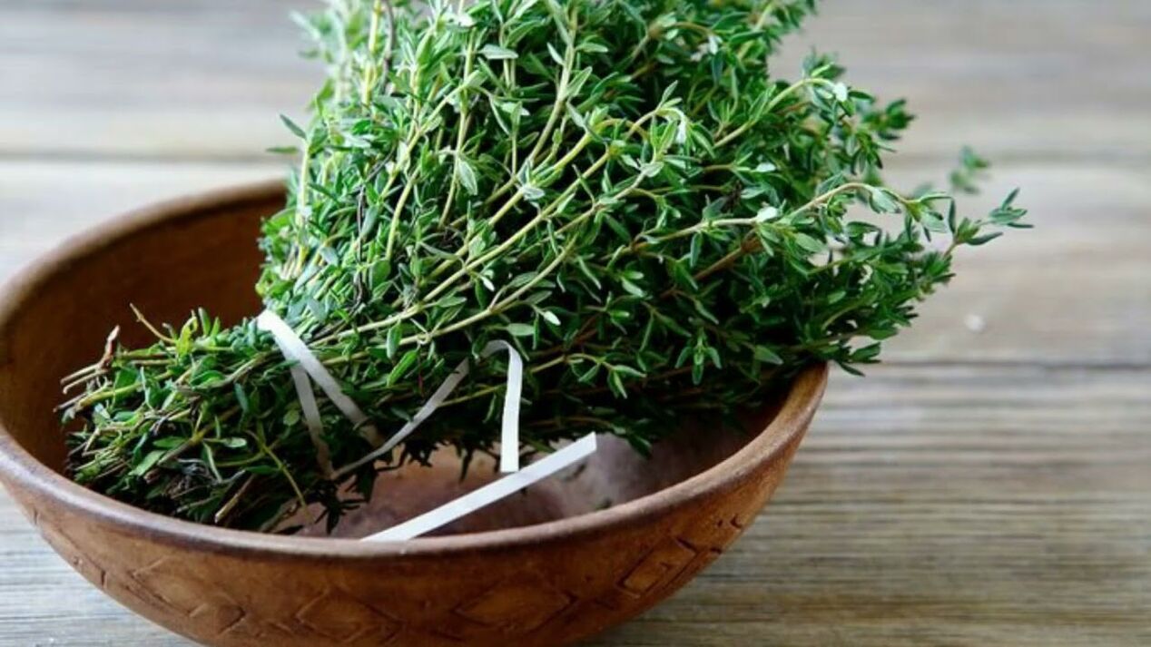 Thyme memperbesar penis jika Anda minum teh berdasarkan itu
