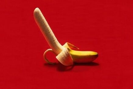 pisang melambangkan pembesaran penis melalui olah raga